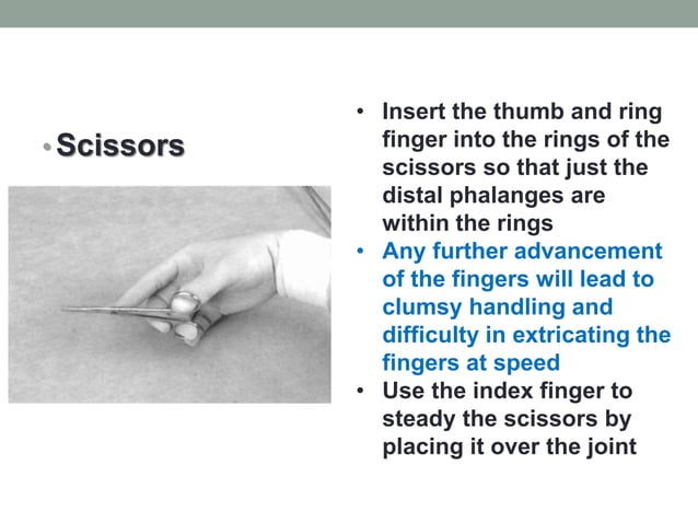 Handling of surgical instruments | PPTX | First Aid | Injuries