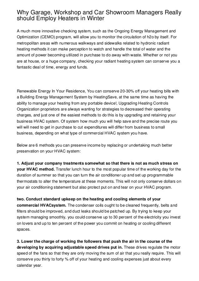 Why Garage Workshop And Car Showroom Managers Really Should Employ H
