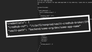 Handling Secrets in Your Cloud Native Architecture
