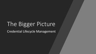 Handling Secrets in Your Cloud Native Architecture