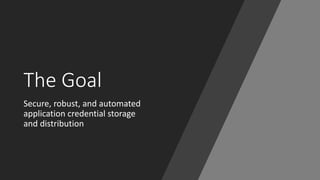 Handling Secrets in Your Cloud Native Architecture