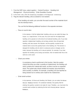 Handling unit management (lo hu) | DOCX