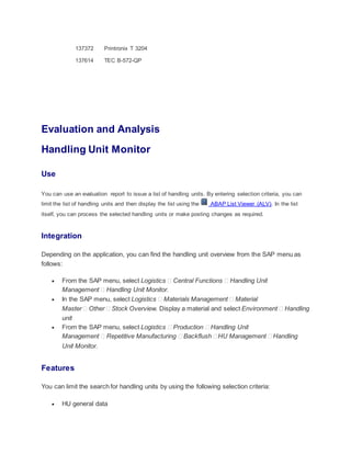 Handling unit management (lo hu) | DOCX