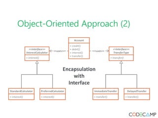 Object-Oriented Approach (2)
 