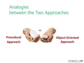 Analogies
between the Two Approaches
 