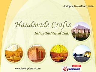 Jodhpur, Rajasthan, India Indian Traditional Tents      