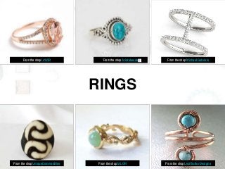RINGS
From the shop UniqueCommodities From the shop la'LOR From the shop Lexi Butler Designs
From the shop la'LOR From the shop Aristabeads From the shop Michael Gabriels
 