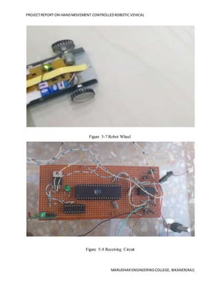 Hand movement controlled robotic vehicle | DOCX