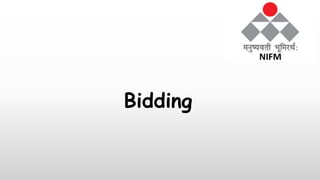 Bidding
 