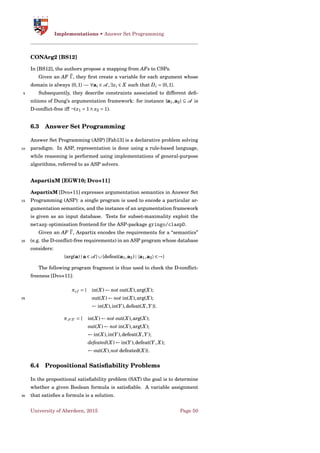 Argumentation in Artificial Intelligence: 20 years after Dung's work ...