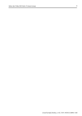 Bahan Ajar Fisika SMA Kelas XI Semester Genap 5
Created by Rizki Donhery, S. Pd. / NIP. 19850524 200901 1 002
 