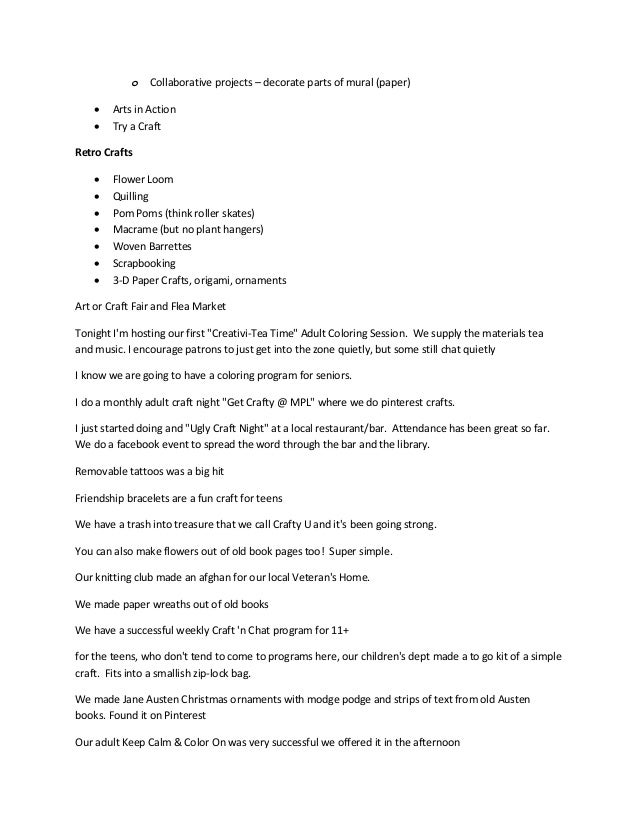 Subjects In 90 Minutes Workshop Outline Plus Chat Handout