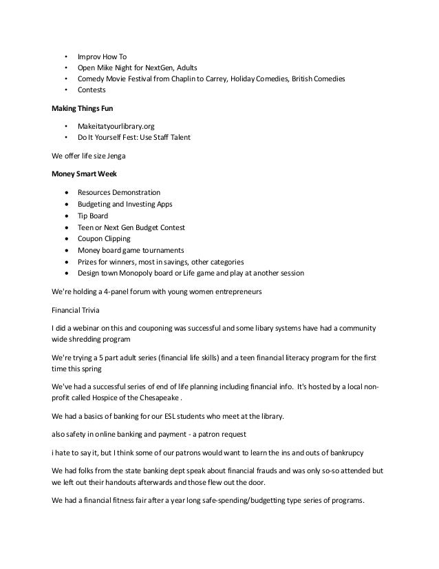 Subjects In 90 Minutes Workshop Outline Plus Chat Handout