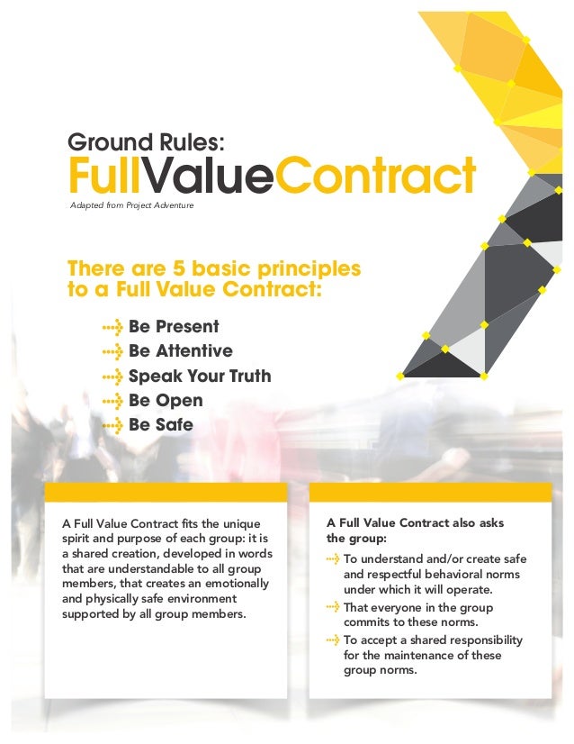 Full Value Contract