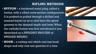 Metal Button Rifling Comprehensive Forensic Ballistics: Identification and Crime Scene ...
