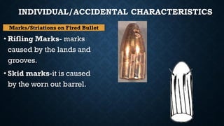 Worn Rifling Comprehensive Forensic Ballistics: Identification and Crime Scene ...