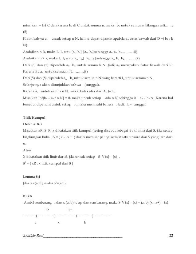 Handout Analisis Real