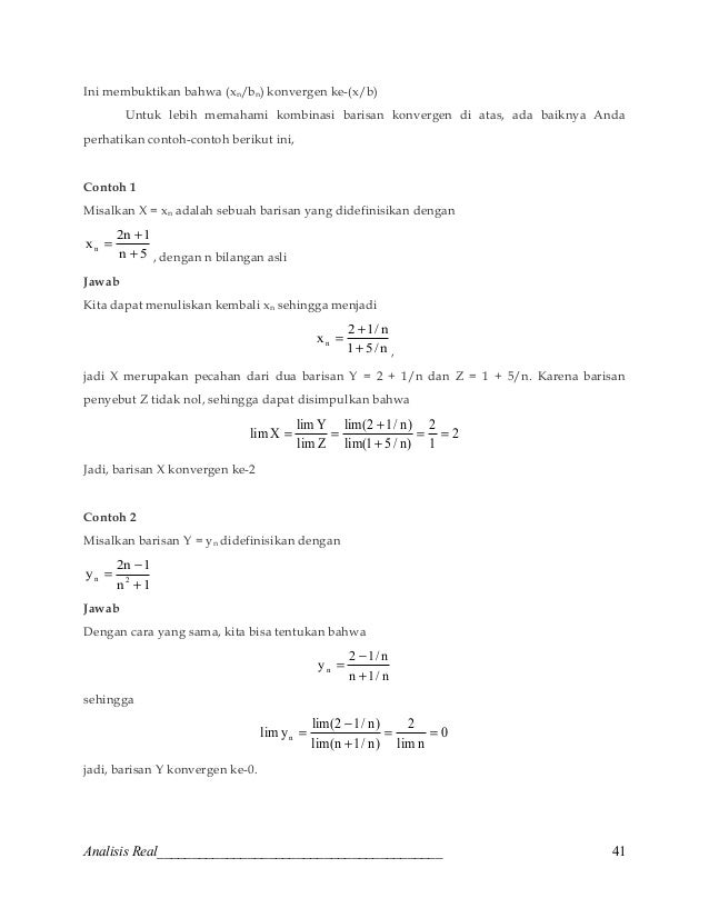 Handout Analisis Real