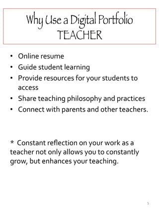 Creating digital portfolios | PDF