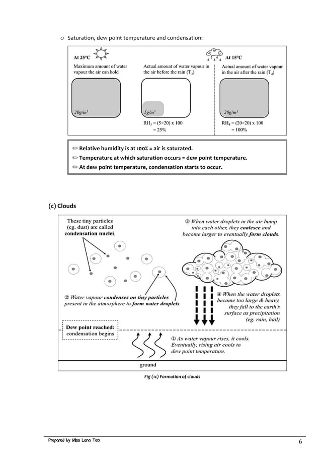 S3 GE Handout 1 - Weather Climate GW1 | PDF