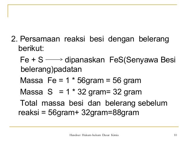 Senyawa Besi Sulfida Tersusun Dari Unsur Besi - Berbagai Unsur