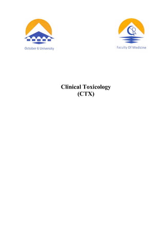 1
Clinical Toxicology
(CTX)
 