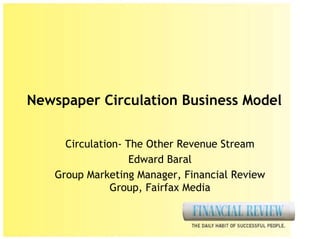 Circulation Revenue - The other Revenue Stream | PDF