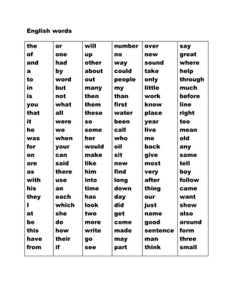 Handouts