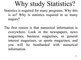 Introduction to Statistics | PDF