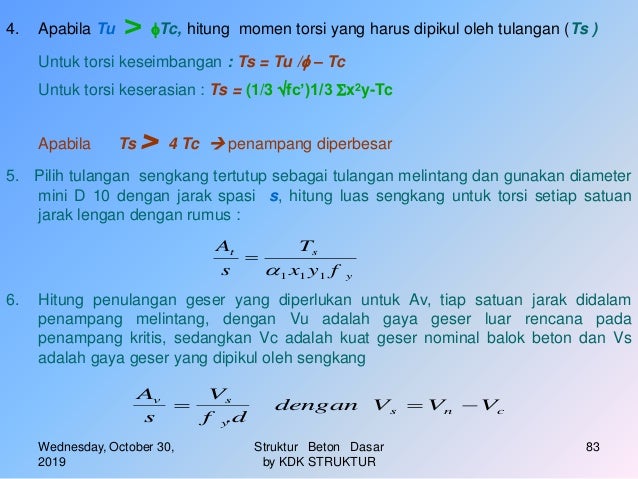 Hand Out Struktur Beton I