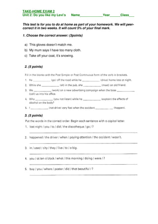 Handouts unit2 | PDF