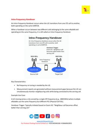 Handover in LTE along with in-depth call flow understanding | TechLTE ...