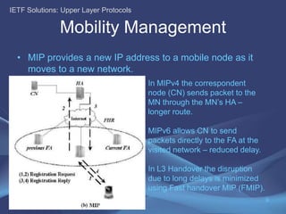 Handover Management In Integrated Wlan And Mobile Wimax | PPTX