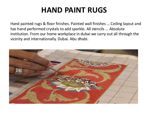 Hand Paint Rugs