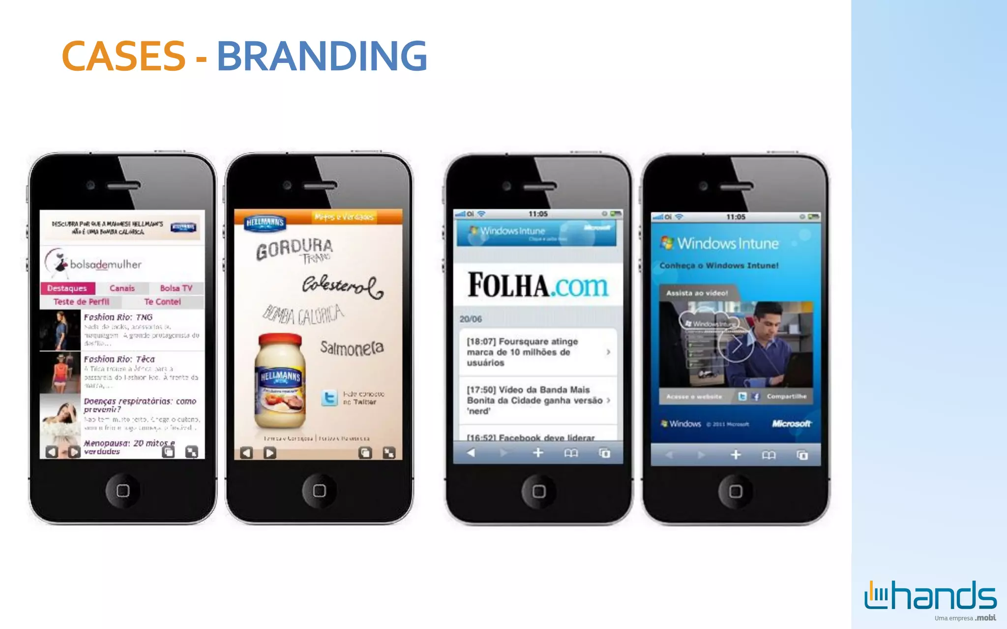 CASES	
  -­‐	
  BRANDING	
  
 