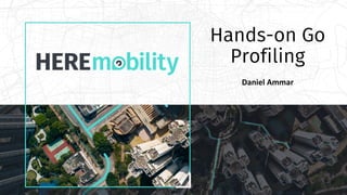 Hands-on Go
Profiling
Daniel Ammar