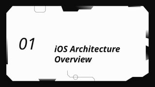 iOS Architecture
Overview
01
 