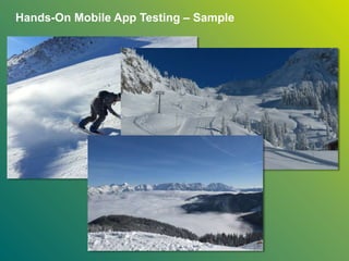 Hands-On Mobile App Testing – Sample
 