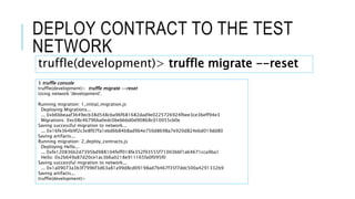 Hands on with Smart Contracts session #3 | PPTX
