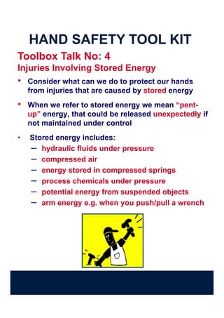 Hand safety toolkit from iadc website | PDF