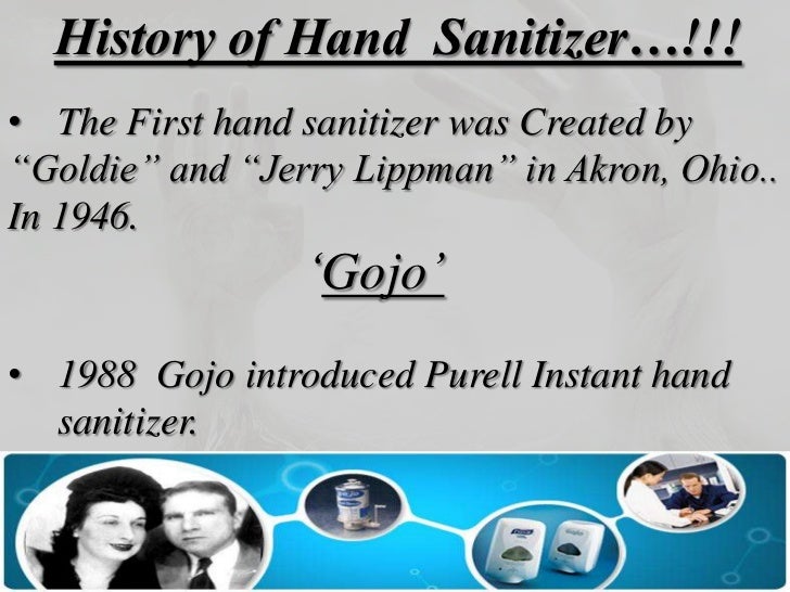 Hand sanitizers