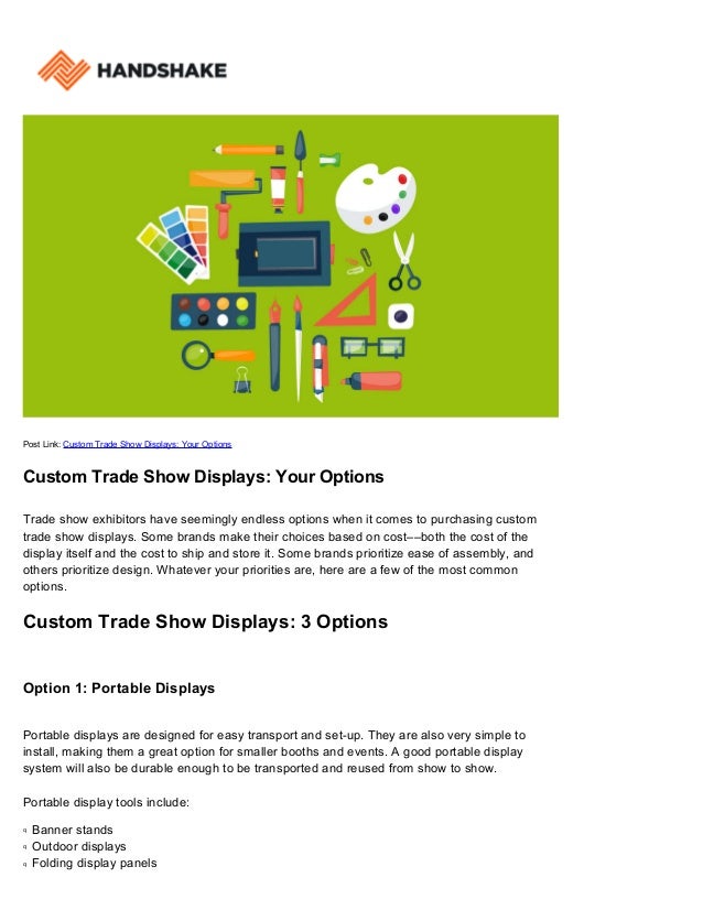 Trade show options