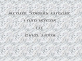 Handshakes and greetings