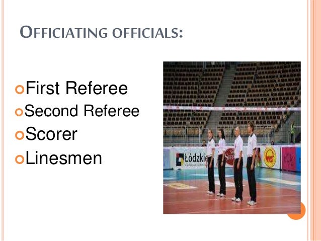 Hand signals in Volleyball Game