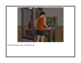 One daisy bouquet done, a bazillion to go.
 