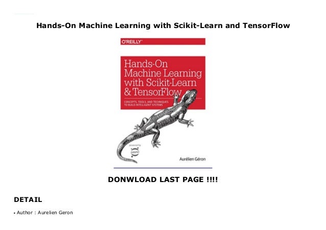 machine learning scikit learn and tensorflow