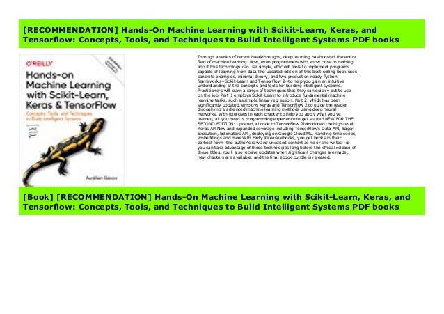 hands on ml with scikit learn and tensorflow