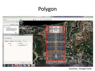 Polygon
Courtesy : Google Earth