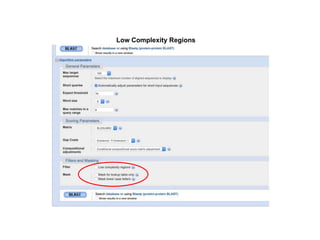 Low Complexity Regions
 