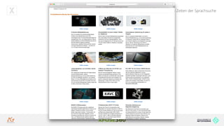 Hands on SEO in Zeiten der Sprachsuche
 